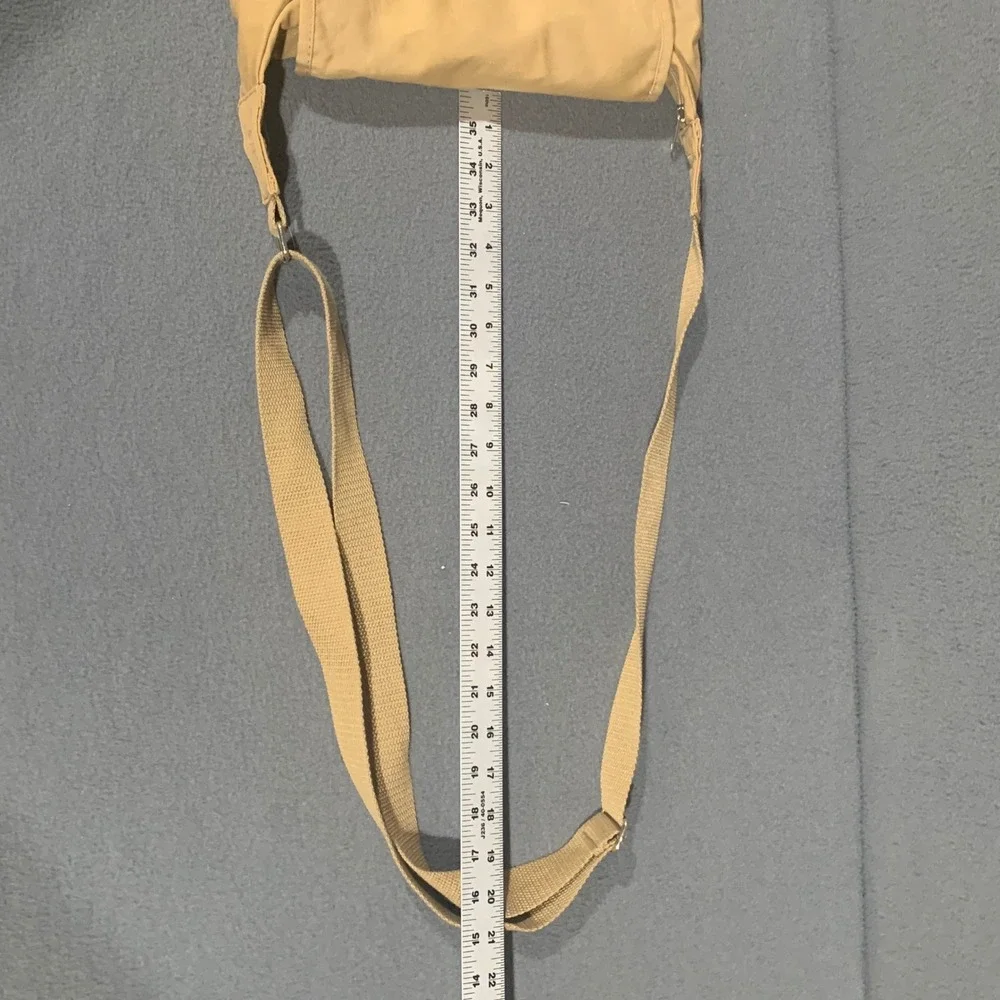 National Wildlife Federation Tan Canvas Messenger Bag Crossbody Nature Outdoors